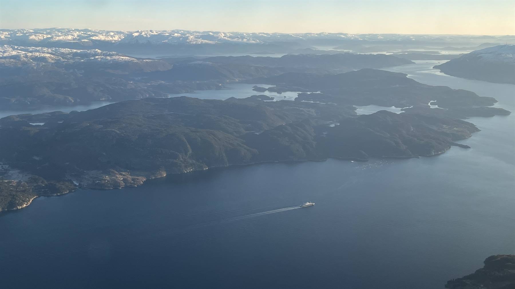 In volo per Bergen