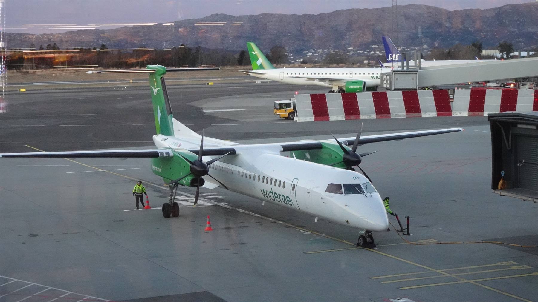 Bergen - Il nostro aereo