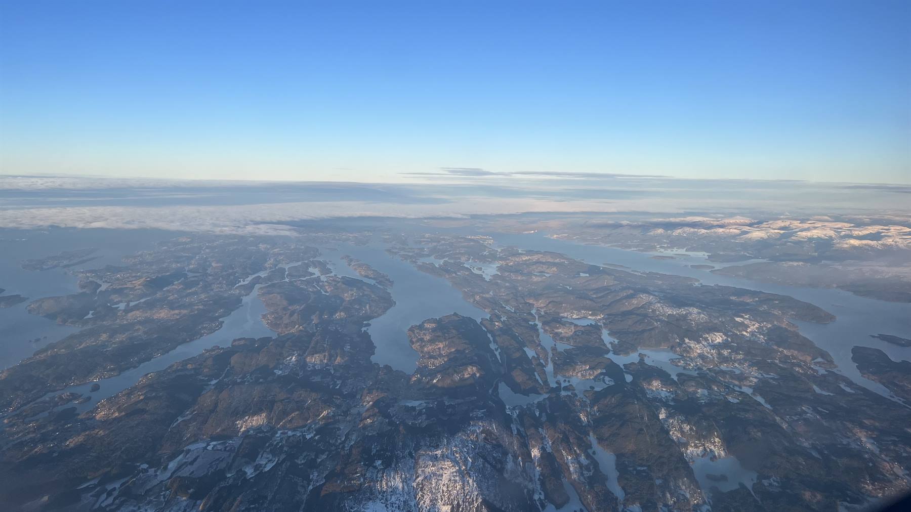 In volo sui fiordi
