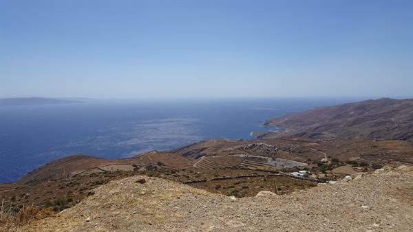 The sea meets the hills: a moment of endless peace.