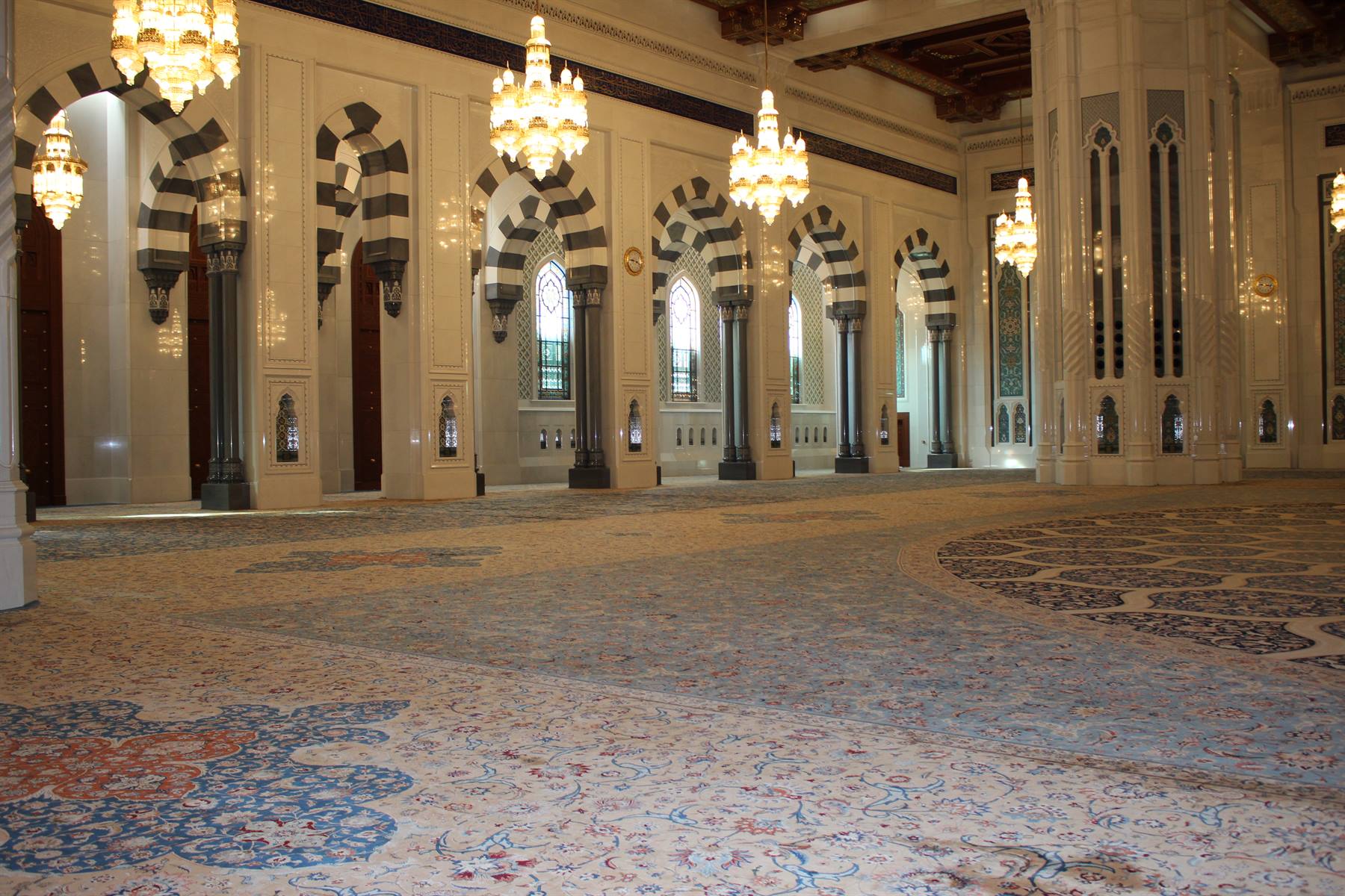 Mascate-Grande Moschea del Sultano Qaboos