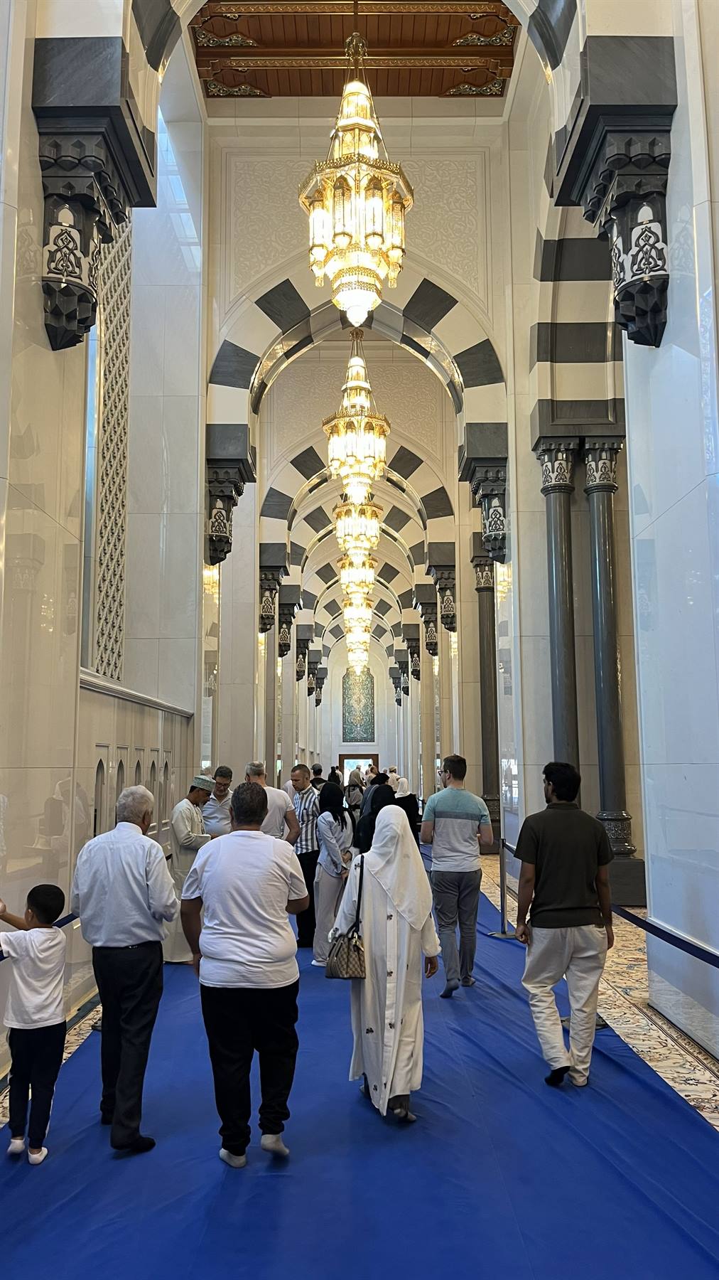Mascate-Grande Moschea del Sultano Qaboos