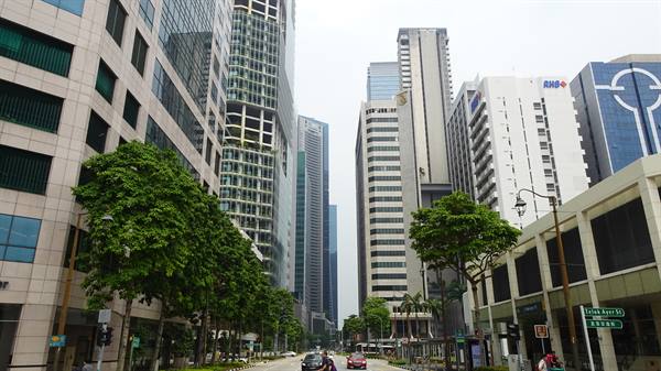 Skyscrapers and green trees: the city that welcomed us with open arms.