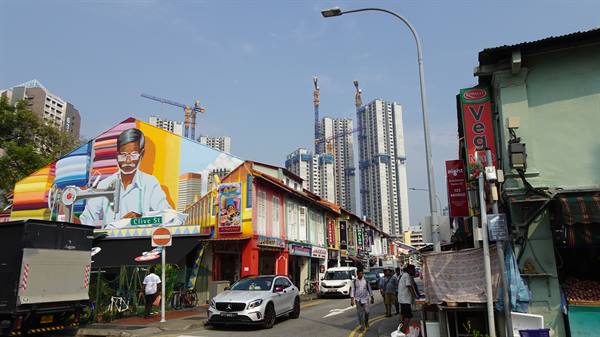 Colours, murals and skyscrapers: Little India, where every street tells a story.