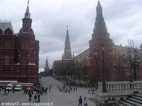 Arriving at Red Square