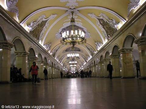 The metro - Komsomolskaya station