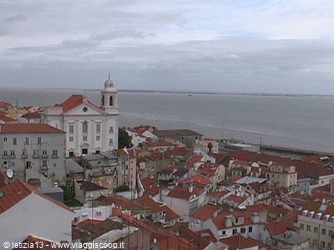 Lisbon- Alfama from the Miradouro