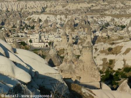 The arrival in Goreme
