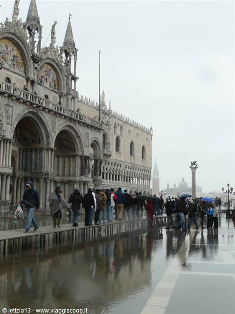 Piazzetta San Marco as the high water arrives