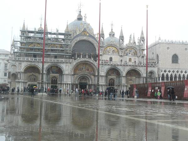 St Mark's with the high water