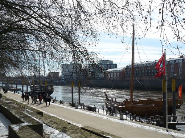 Bremen - Schlachte promenade