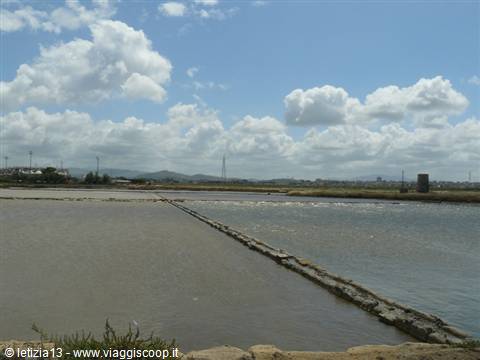 The Trapani salt flats