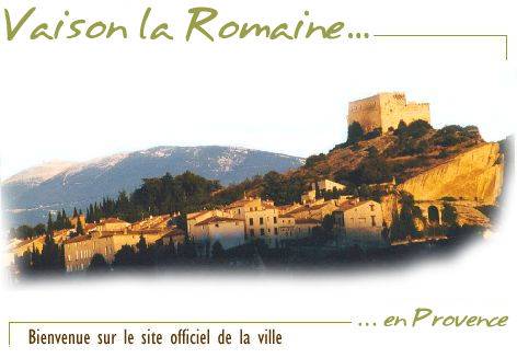 town website: www-vaison-la-romaine.com