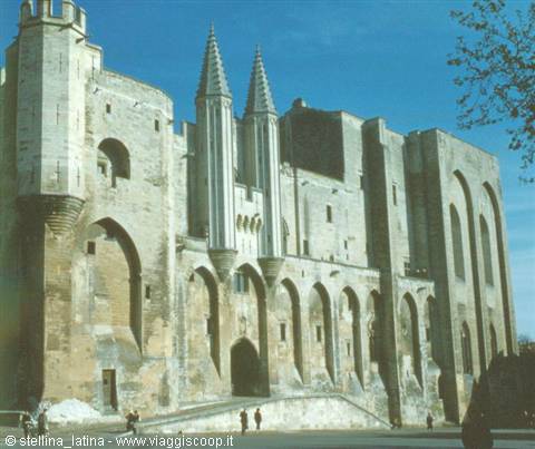 Avignon, the Palace of the Popes - photo from the internet