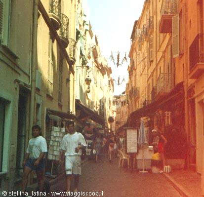 narrow streets of the Principality