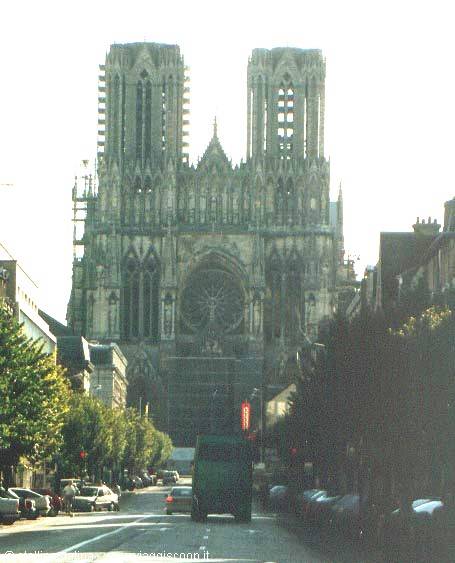 Reims, Notre Dame Cathedral, masterpiece of mature Gothic, begun in 1211