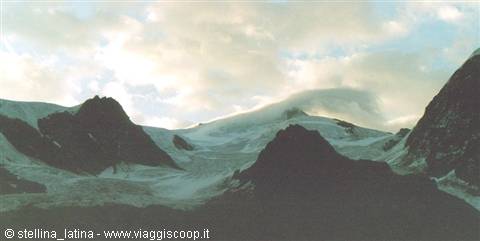 the Casati refuge 3269 m
