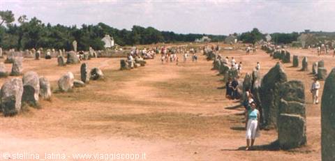 Carnac, Menhir alignments