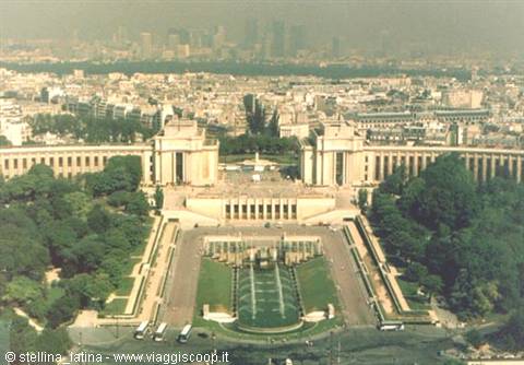 Paris, view from the Eiffel Tower