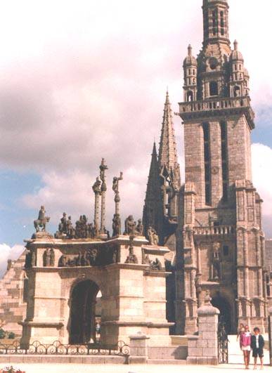 Pleyben, the calvary