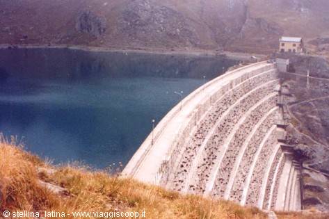 Gressoney, the dam