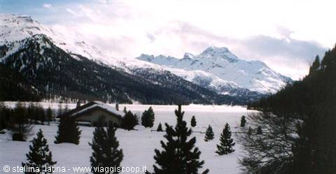 from St. Moritz to the Maloja pass