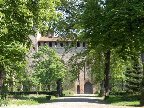 Grazzano Visconti, the 14th-century Castle