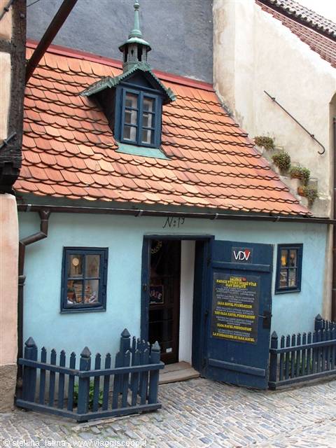 The Golden Lane, inside the Castle