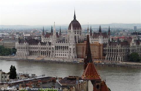 The Parliament seen from the Castle