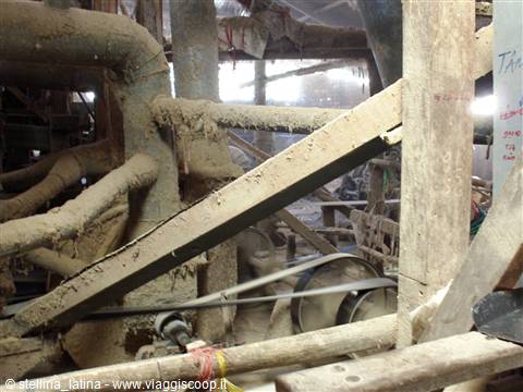 the Mekong delta - rice cleaning factory