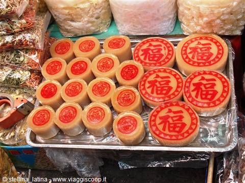 Mekong delta - new year sweets at the market