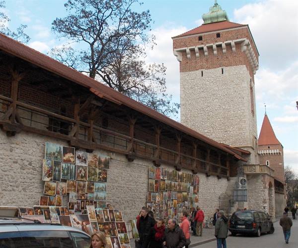 the Florian Gate (Brama Floriańska)
