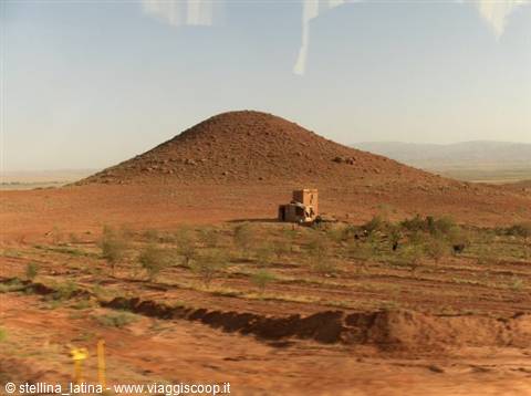 travelling towards Yazd