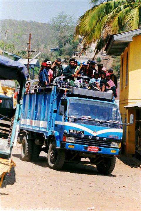 Mount Popa - local means of transport