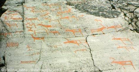 Alta, rock carvings from the Stone Age, 3000-6000 BC