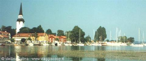 mariefred, view from the castle islet