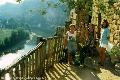 la roque gargeac - terrace