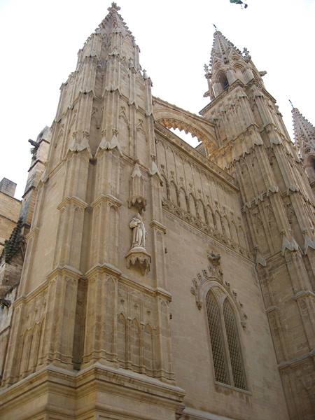 The imposing Cathedral
