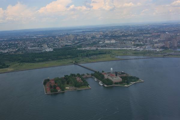 N.Y. from the helicopter