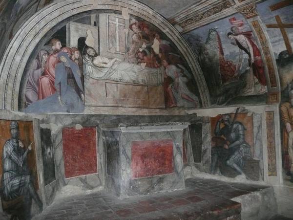 Castelbuono - frescoes in the Mother Church