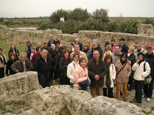 HIMERA - the members of the Archeoclub of Ragusa