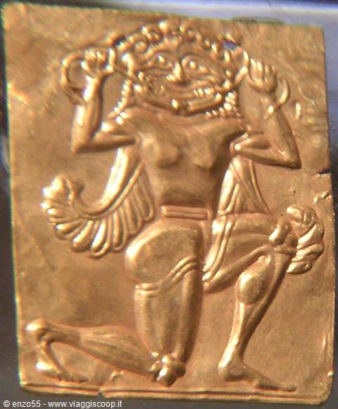 Himera - gold plaque with 'Gorgon'