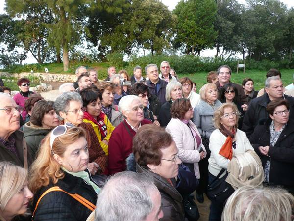 EURIALO CASTLE - some members of Archeoclub d'Italia Ragusa branch