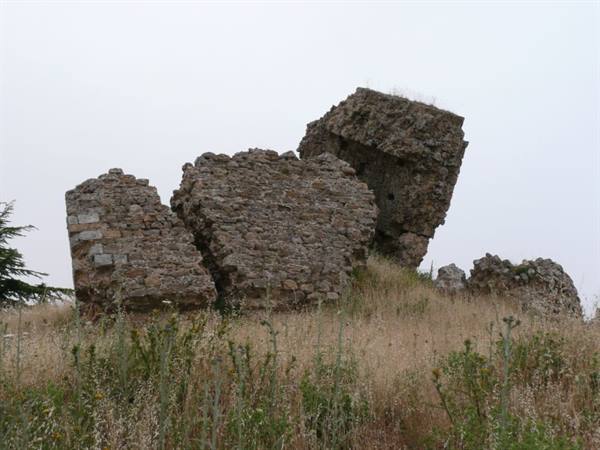 AIDONE ruins of the castle