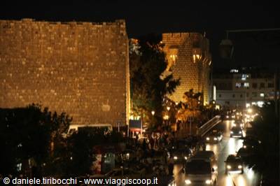 DAMASCUS THE CITADEL BY NIGHT