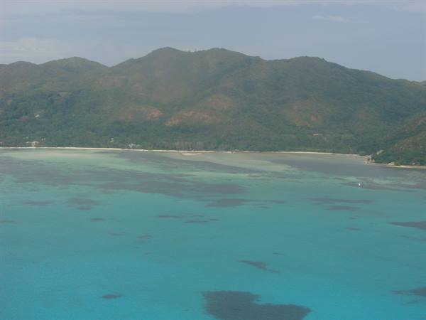 landing at Praslin..