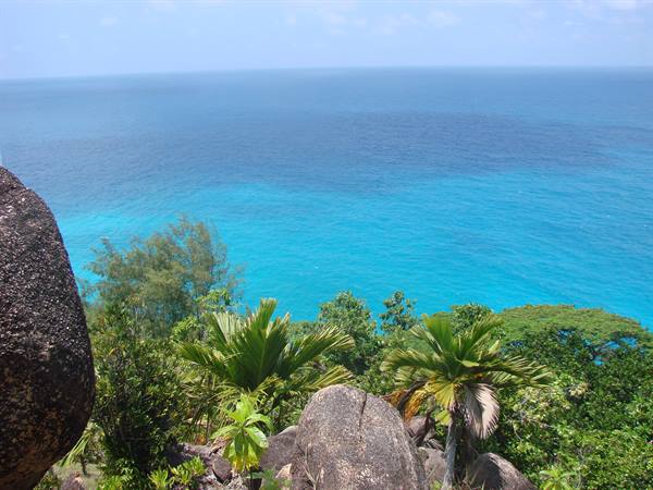 panorama seen from the trail above anse georgette