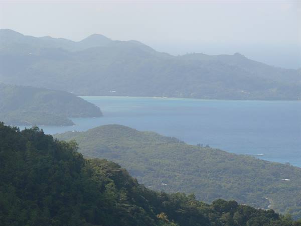 panorama from the old mission of Mahe