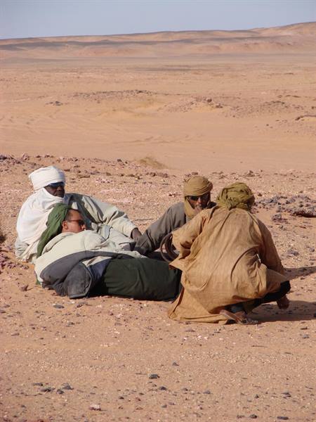 Our Tuareg drivers