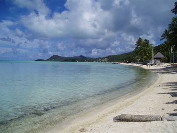 beach of Bora  Bora